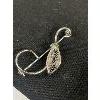 Image 2 : Vintage Sterling Silver Music Note Brooch