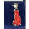 Image 2 : Beautiful 925 Sterling Silver Large Branch Coral Pendant.