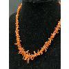 Image 2 : Genuine Vintage Graduated 15 inch Branch Coral Necklace 