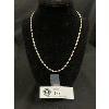 Image 2 : Vintage 925 Sterling Silver Twisted Design,  Necklace Chain. 18 inch