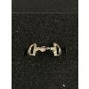 Image 2 : Vintage 925 Sterling Silver Bridle Design Ring, Marked Mexico