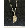 Image 2 : Vintage 925 Sterling Silver Bracelet with Sterling Silver Angel/Bird Wing Charm