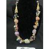 Image 2 : Unusual Multi Genuine Stone Necklace