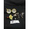 Image 2 : Faberge Style Egg Jewelry Box w/Contents
