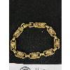 Image 2 : Faux Pearl and Gilded Metal 1950's Bracelet