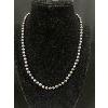 Image 2 : Very Nice Hematite Necklace with 14K  Gold Clasp
