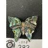 Image 2 : Large Sterling and Abalone 1960's-70's Butterfly Brooch