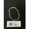 Image 1 : Long Link Vintage 1970's Sterling Bracelet