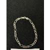 Image 2 : Long Link Vintage 1970's Sterling Bracelet