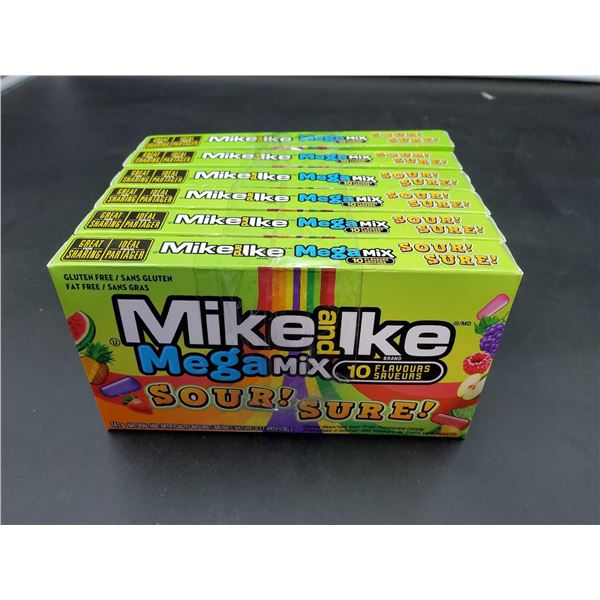 Mike and Ike Mega Mix Sour Sure Candy (6 x 141g)