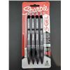 Image 1 : Sharpie Pen Gel Stylo, Medium, Black Ink (4ct)