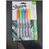 Image 1 : Sharpie Neon Permanent Markers (5ct)