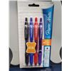 Image 1 : Paper Mate Soft Grip Assorted Ink Pens (4ct)
