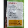 Image 2 : Staples Legal Size Expanding Wallets with Flap (5ct) 5.25in Expansion