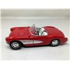 Image 1 : NEW Collector Die Cast 1957 Chevy Corvette 1:18 no box