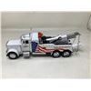 Image 1 : NEW Collector Die Cast Peterbuilt Tow Truck 1:18 no box
