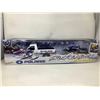 Image 1 : NEW Collector Die Cast Polaris SnowMobile with Ford Pickup & Trailer 1/32