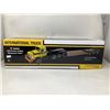 Image 1 : NEW Collector Die Cast International Truck S Series with Tri-Axle Folding Gooseneck trailer 1/25