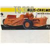 Image 3 : NEW Collector Die Cast Allis-Chalmers TS-300 Motor Scraper 1/50