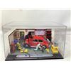 Image 1 : NEW Collector Die Cast Mini-Rama Garage in Display Box