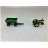 Image 3 : NEW Collector Die Cast John Deere Tractor and Trailer, no box