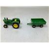 Image 2 : NEW Collector Die Cast John Deere Tractor and Trailer, no box