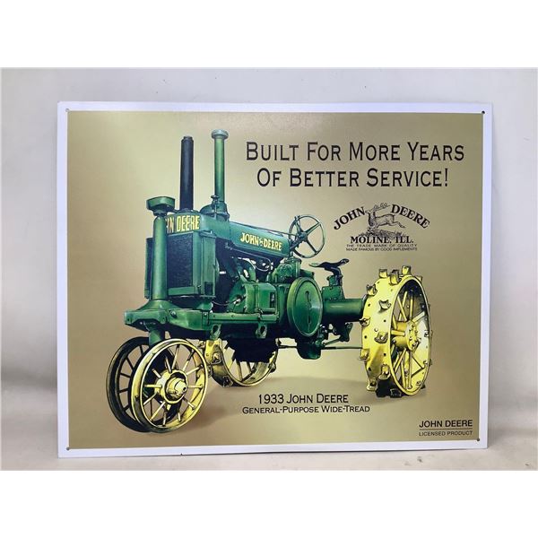 1933 John Deer Poster Board
