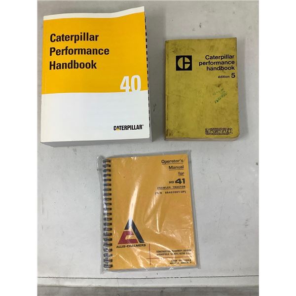 Lot of Caterpillar Handbooks