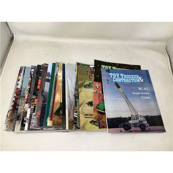 Lot of Assorted toy Trucker & Contractor books