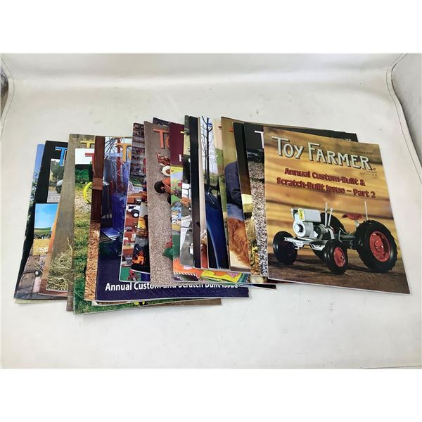 Lot of Assorted Toy Farmer Magazines