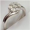 Image 3 : Silver 7 Diamond Ring (~Size 7) , Suggested Retail Value $200