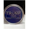 Image 1 : Trump 2024 save America Again new cased commemorative coin