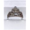 Image 1 : Solitaire Crown NEW Boxed Ladies RIng Silver .925