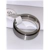 Image 2 : Gents NEW Titanium Bevelled Band size 10