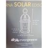 Image 2 : New Evergreen Solar LED Lantern OPEN BOX - SOLD AS IS