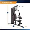 Image 4 : Marcy 150lb Stack Home Gym - MWM-990 - OUT OF BOX - SOLD AS IS