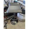Image 1 : New Leather Like Backless Bar Sool with Footrest - OUT OF BOX - SOLD AS IS