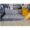 Image 1 : Light Grey Linen 3 Seater Armless Reclinging Sofa Bed - OUT OF BOX - SOLD AS IS