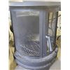 Image 2 : 6' Enclosed Outdoor Fire Pit with Tall Chimney, Grilling Rack & Latching Door - SOLD AS IS
