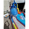 Image 9 : Happy Hop Shark Cave Adventure Inflatable Water Park - OPEN BOX - *TESTED - WORKS*