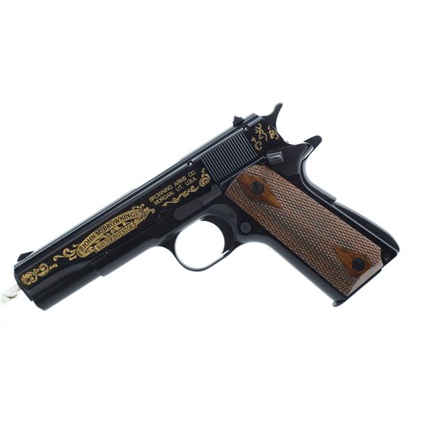 COMMEMORATIVE SET WITH LOT 610 BROWNING, MODEL: 1911-22 COMMEMORATIVE, CALIBER: 22 LR