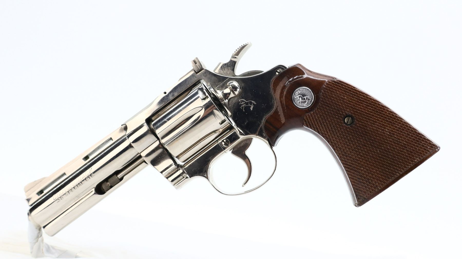 COLT, MODEL: DIAMOND BACK , CALIBER: 38 SPL - Switzer's Auction ...