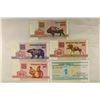 Image 1 : 5 BELARUS CRISP UNC BILLS. 1992-25 RUBLE, 1992-50