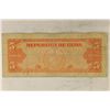 Image 2 : 1950 CUBA 5 PESO BILL, PRINTED BY THE AMERICAN
