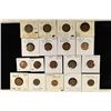 Image 1 : ERRORS-18 ASSORTED 1946-1984 LINCOLN CENTS WITH
