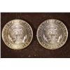 Image 2 : 2-COLORIZED ELVIS PRESLEY KENNEDY HALF DOLLARS