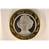 Image 1 : CASINO $10 SILVER TOKEN: GUNFIGHTERS SERIES WITH