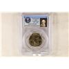 Image 2 : 2007-P PRESIDENTIAL DOLLAR PCGS MS65 JOHN ADAMS
