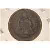 Image 2 : LOVE TOKEN ON 1876 SILVER SEATED LIBERTY DIME