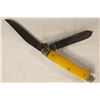 Image 2 : NEW OWL HEAD 4'' TWO BLADE POCKET KNIFE "SADDAM